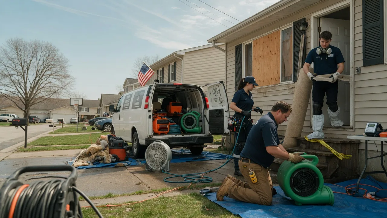 Water Damage Restoration in Chester, OH near me